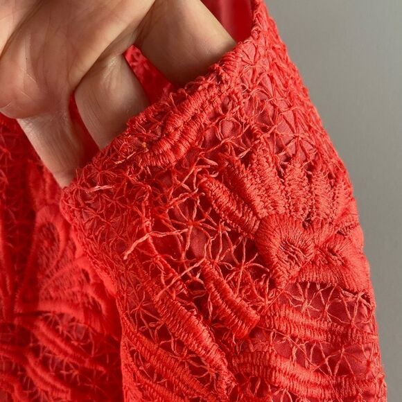 Lovers + Friends Caspian Mini Shift Dress || SZ XS || Coral Reef - Picture 11 of 12